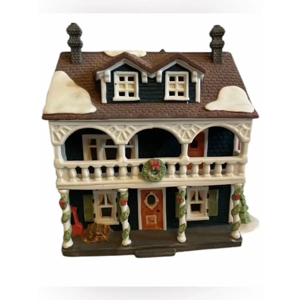 Dept 56 Captain's Cottage New England Village Series 5947-1 Retired 1990 EUC Box